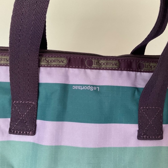 LeSportsac Easy Carry Handbag Aberdeen Stripe - Picture 3 of 11